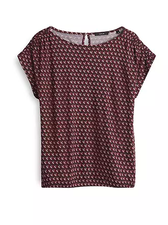 OPUS | Camiseta SEKADI MINIMAL | dunkelrot